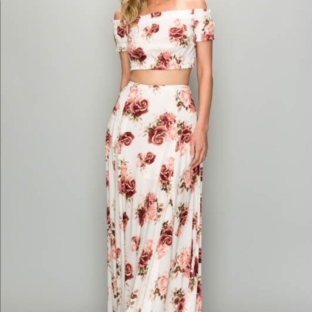 Floral maxi